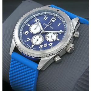Breitling Aviator 8 Chronograph Blue Watch