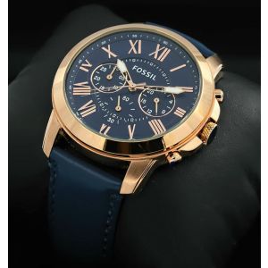 Fossil Men’s  Chronograph Blue  replica Watch,