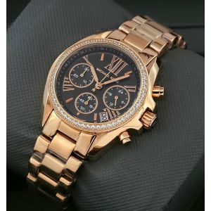 Michael Kors Mini Bradshaw Rose Gold Watch