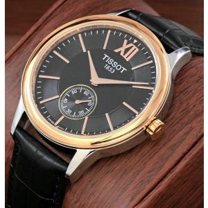 Tissot 1853 Classic Two Tone Black Dial Watch