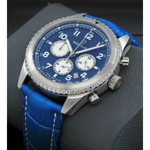 Breitling Aviator 8 Blue Chronograph Watch