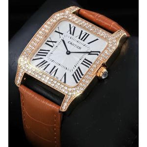 Cartier Diamonds Bezel Watch