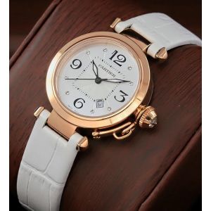 Cartier Pasha White Ladies Watch