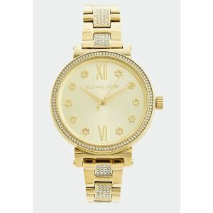 Michael Kors Sofie Pave Crystal Gold Dial Ladies Watch