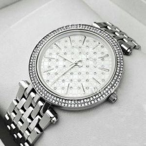 Michael Kors Women's Darci Silver Tone Watch 