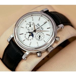 Patek Phillipe Perpetual Calendar strap Watch
