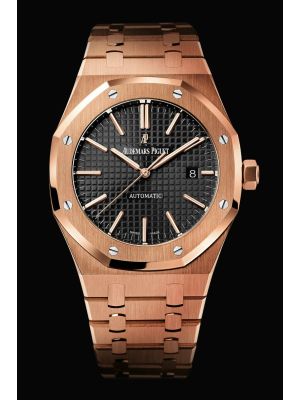 udemars Piguet Royal Oak Offshore Black Dial Rose Gold pakistan