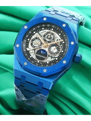 Audemars Piguet Royal Oak Perpetual Calendar Skeleton Dial Watch 