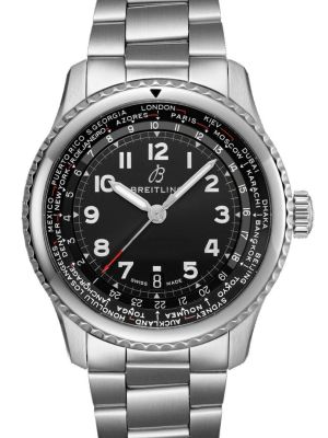 Breitling Aviator 8 Blue Chronograph Watch