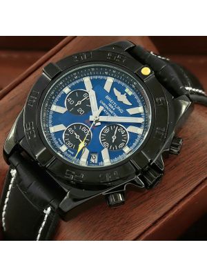 Breitling Chronomat Blue Dial Watch

