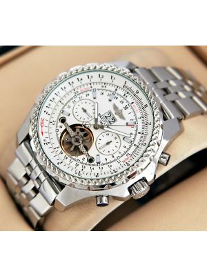 Breitling for Bentley Motors Tourbillon Automatic White Dial Watch in pakistan