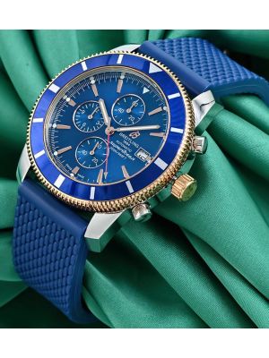 Breitling SuperOcean Heritage B01 Chronograph Blue Watch