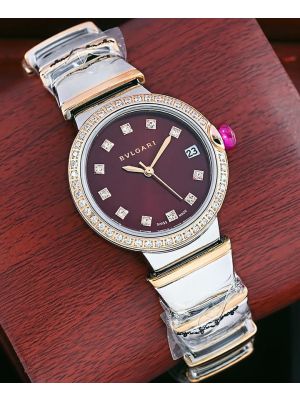 Bvlgari Lvcea Two Tone Ladies Watch