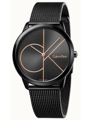 Calvin Klein Mens Minimal Black watches,