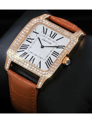 Cartier Diamonds Bezel Watch