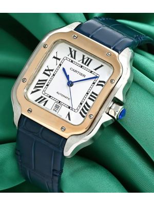 Cartier Santos de Cartier Blue Straps Watch