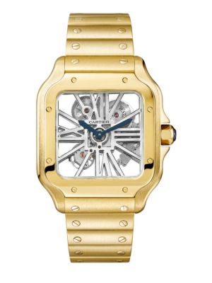 Cartier Santos De Cartier Skeleton Watch