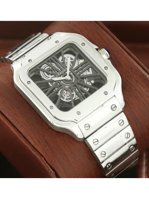 Cartier Santos De Cartier Skeleton Watch