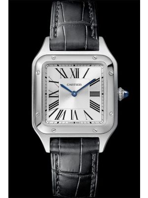Cartier Santos Dumont Silver Dial Watch
