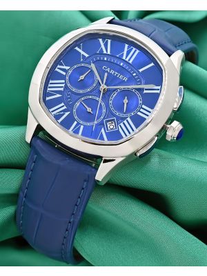 Drive de Cartier Blue Mens Watch