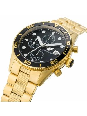Emporio Armani AR5857 Gold Chronograph Mens Watch AR5857