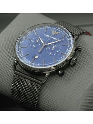 home delivery Emporio Armani Aviator Blue Dial  Pakistan