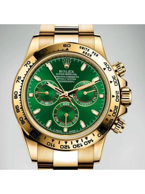 Rolex Cosmograph Daytona Green Dial  Replica Watches