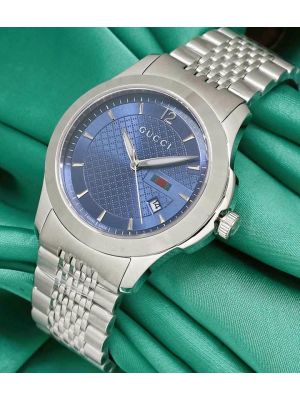 Gucci G-Timeless Blue Dial Watch
