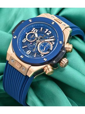 Hublot Big Bang Unico King Gold Blue Watch