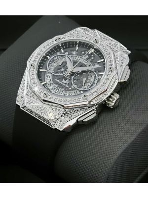 Hublot Classic Fusion Aerofusion Diamond Watch 