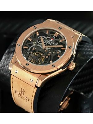 Hublot Classic Fusion Skeleton Tourbillon  men watches,