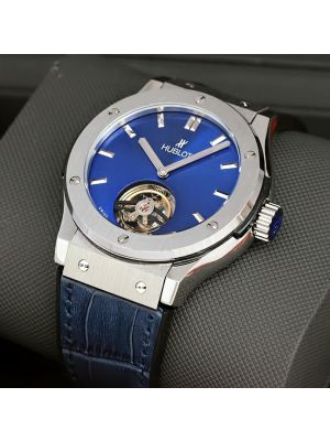 Hublot Classic Fusion Tourbillon Blue Replica Watches in Lahore