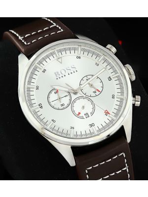 Hugo Boss Champion Silver Dial Chronograph Watch