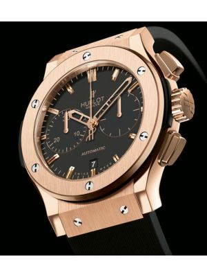 Hublot Classic Fusion Solid Rose Gold Chronograph Watch 
