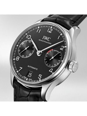 IWC Portugieser  Black 7 Days Watch