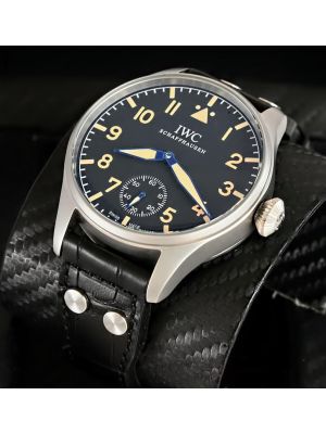 IWC Schaffhausen Big Pilot Black Dial Men Watch,