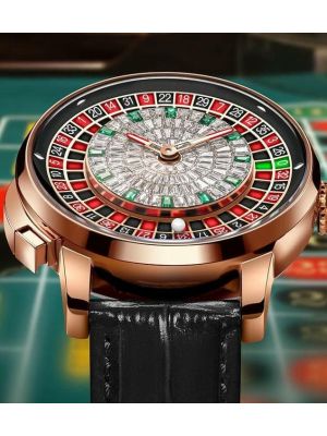 Jacob & Co 44mm Casino Tourbillon Baguette Diamonds Watch 3