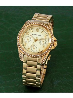 Michael Kors Women’s MK5639 Blair Gold Tone Watch