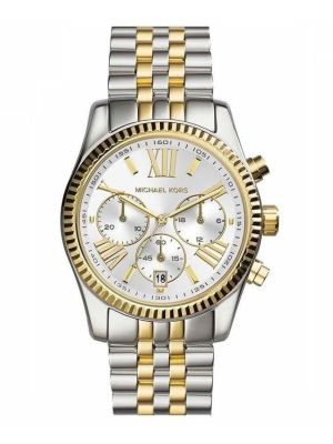 Michael Kors MK5955 Lexington Two Tone Chronograph Watch