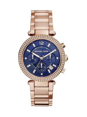 Michael Kors Parker Chronograph Blue Dial Ladies replica watches in karachi,