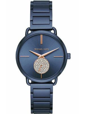 Michael Kors Portia Crystallized Blue Ladies Watch