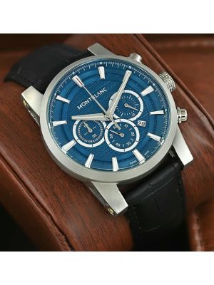 Montblanc Chronograph Blue Dial watch