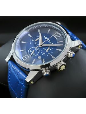 Montblanc Timewalker Chronograph Blue Dail Watch