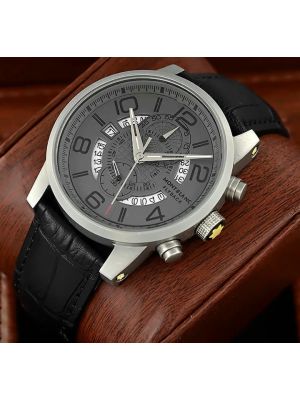 Montblanc Timewalker Titanium Flyback Mens Watch