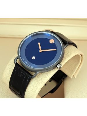 Find Movado Classic Ultra Slim Sheffer Blue Dial Watches Prices in Pakistan