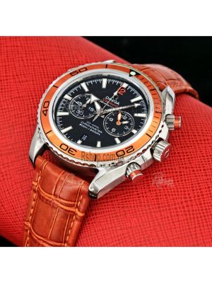 High quality replica Omega Seamaster Planet Ocean Chrono Orange watches