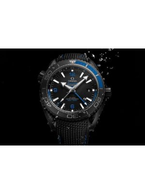 Omega Seamaster Planet Ocean GMT Deep Black Watch