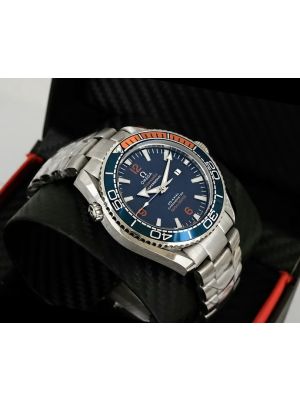 High quality replica Omega Seamaster Planet Ocean 600m Blue Dial watches