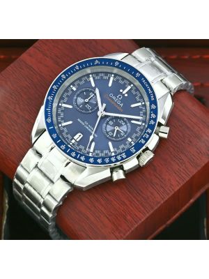 Omega Speedmaster Co-Axial Chronograph Blue Dial Watch