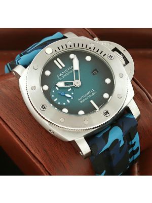 Panerai Luminor Submersible Blue Dial Men's Watch